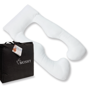 Almohada de fibra diseñada para el embarazo y lactancia